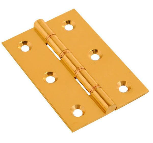 3'' Carded Butt Hinges Brassed 1 Pair 3'' Carded Butt Hinges Brassed 1 Pair